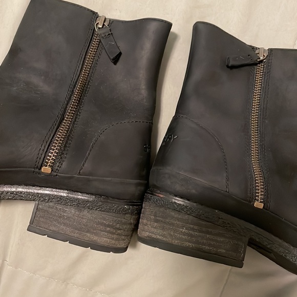 Sperry Seaport Storm black leather boots Women’s Size 9 *Very nice condition* - Picture 10 of 12